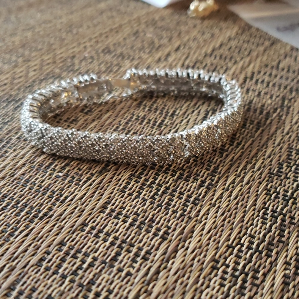 Tennis Bracelet  sterling silver - Picture 7 of 7